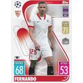 Match Attax UCL/UEL/UECL 2021-22: Sevilla FC, Midfielder - Fernando (Reges)