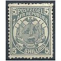 Transvaal 1885 SG185 5s Slate Mounted Mint.