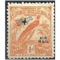 New Guinea 1931 SG163.1/2d Orange AIR Mounted Mint