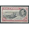 Ascension 1938 SG45 2/6d Black & Deep Carmine M...