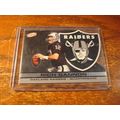 2001 Pacific, Atomic Die Cut, RICH GANNON, Raiders