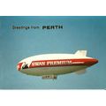 Aviation SWAN AIR SHIP Postcard (Australian Sou...
