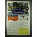 1948 Southern California Ad - 4 Good Seasons