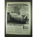 1973 Blue Cross Blue Shield Insurance Ad - Reduce Bills