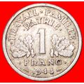 VICHY WAR PERIOD (1942-1945): FRANCE ★ 1 FRANC ...