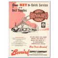 BOVAIRD SUPPLY COMPANY 1959 Key quick service b...