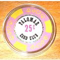 25 Cent Palomar Casino Chip - Card Club - San D...
