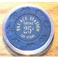 25 Cent Palace Station Casino Chip - Las Vegas,...