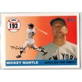 2006 Topps Mickey Mantle Home Run History baseb...