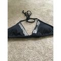 1 Pc Michael Kors Women's Black w Silver Tie Ne...