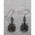 Christmas earrings. Handmade dangling earrings ...