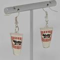 Portillo's Cake Shake Earrings Drink Food Desse...