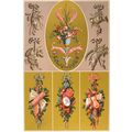 XVIIIe SIECLE 1873 Mordaunt de Launay FLOWERS P...