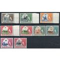 Basutoland QEII 1963 sg58/61a 63a, 65a, 66, 67a...