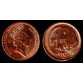 Australia One Cent 1990 Used Coin Possum Queen ...