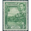 Grenada 1938 ½d. yellow-green Perf 12½ SG153 un...
