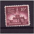 USA 1956 SG1043 10c BROWN PURPLE INDEPENDENCE H...