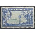 Jamaica 1949 SG126b 3d Greenish-Blue & Ultramar...