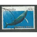 AUS 1982 60c 'HUMPBACK WHALE' FINE USED (EBID34...