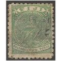 Fiji 1879 SG37a 2d Blue-Green Fine Used . .. .