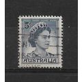Australia.SG314 5d Queen Elizabeth II (Deep Blu...