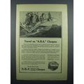 1914 ABA Travelers Cheques Ad - Travel on A.B.A.
