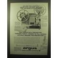 1961 Argus Showmaster 500AZ Projector Ad - Any Way