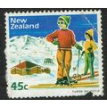 New Zealand 1984 Ski Slope Scenery 45c Multicol...