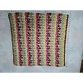 Alissa Throw Style Crochet Blanket Afghan 32x32...