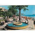 Alassio Giardini Via Roma Italy Postcard posted...