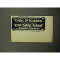 1957 Visit to a Small Planet Play Advertisement - Gloriously Funny