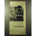 1960 Alitalia Airlines Ad - Daddy, where's the propeller?