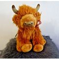 Highland Cow, Heather 16" With Illustrated Book...