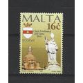 Malta.SG1039 16c Statue,church and arms,Siggiew...