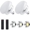 2Pack 135W Photography Light Bulb Dimmable Tric...
