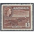 Antigua 1953 SG120a 1/2c Brown Mounted.Mint