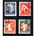 SWITZERLAND 1932 PROJUVENTUTE SG J60 / 62 SET 4...