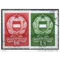 1957 Michel 1488/1489 - #4 cancelled