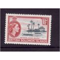 SOLOMON IS 1956 SG 84 1 1/2d ARTIFICIAL ISLAND ...