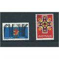 australia stamps qe2 sg415 christmas 1967 set vfu