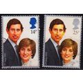 ENGLAND GREAT BRITAIN [1981] MiNr 0884-85 ( O/u...