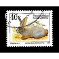 SOUTH AFRICA 1993 40c RAVERINE RABBIT SG 809 FI...