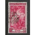 ITALY 1950 ITALY WORKERS 35L RED GATHERING OLIV...