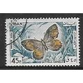 LEBANON 1965 BUTTERFLIES 45p COMMON GRAYLING SG...