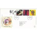 GB 1999 Inventors Tale FDC Bureau cancel Typed ...