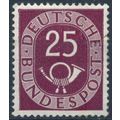 Posthorn: 25pf - West Germany 1951 - Un NH Old ...