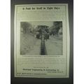 1910 Municipal Engineering Chicago Sewer Excava...