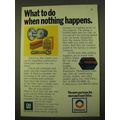 1970 Delco Energizer Batteries Ad - Nothing Hap...