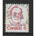 CANADA 1972 SG698 6c INDIAN RED USED#