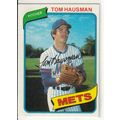 1980 Topps baseball card 151 Tom Hausman - Mets